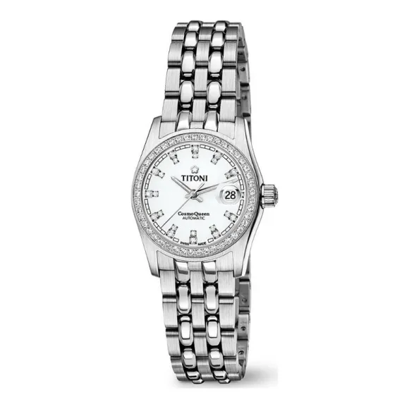 梅花/Titoni 宇宙系列 自动机械 女表 729 S-DB-307